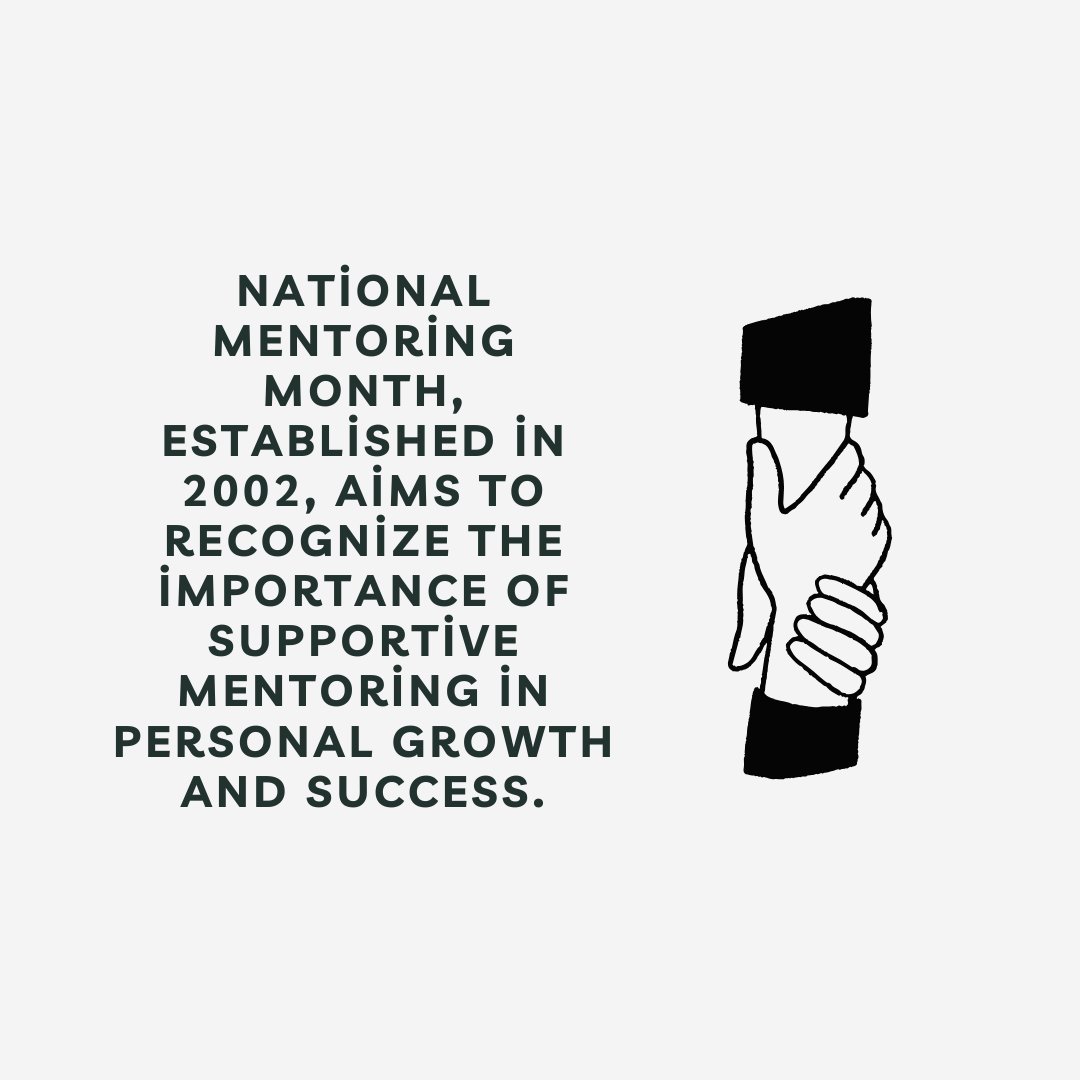 StrikeStigma's tweet image. January is National Mentoring Month! Swipe to learn about how you can recognize and appreciate the meaningful relationships in your life 💚
#strikeoutthestigma