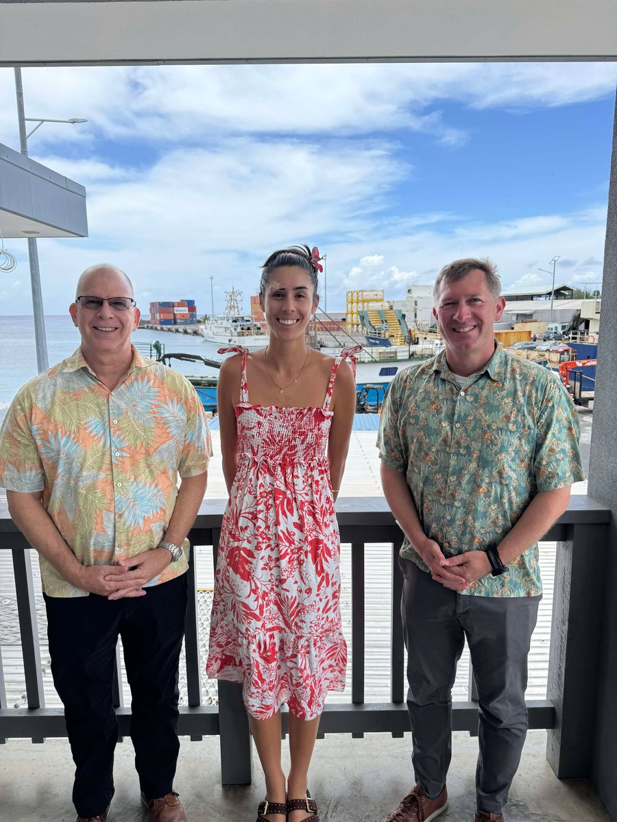 CKI_MFAI's tweet photo. MFAI met with U.S. Defence &amp; Coast Guard Attachés to strengthen maritime cooperation as USCG Cutter Joseph Gerczak visits Rarotonga. Talks build on decades of collaboration, including the 2008 Shiprider Agreement. More USCG engagements set for next week. #CookIslands #MFAI #USCG https://t.co/qw1GT7LlWT