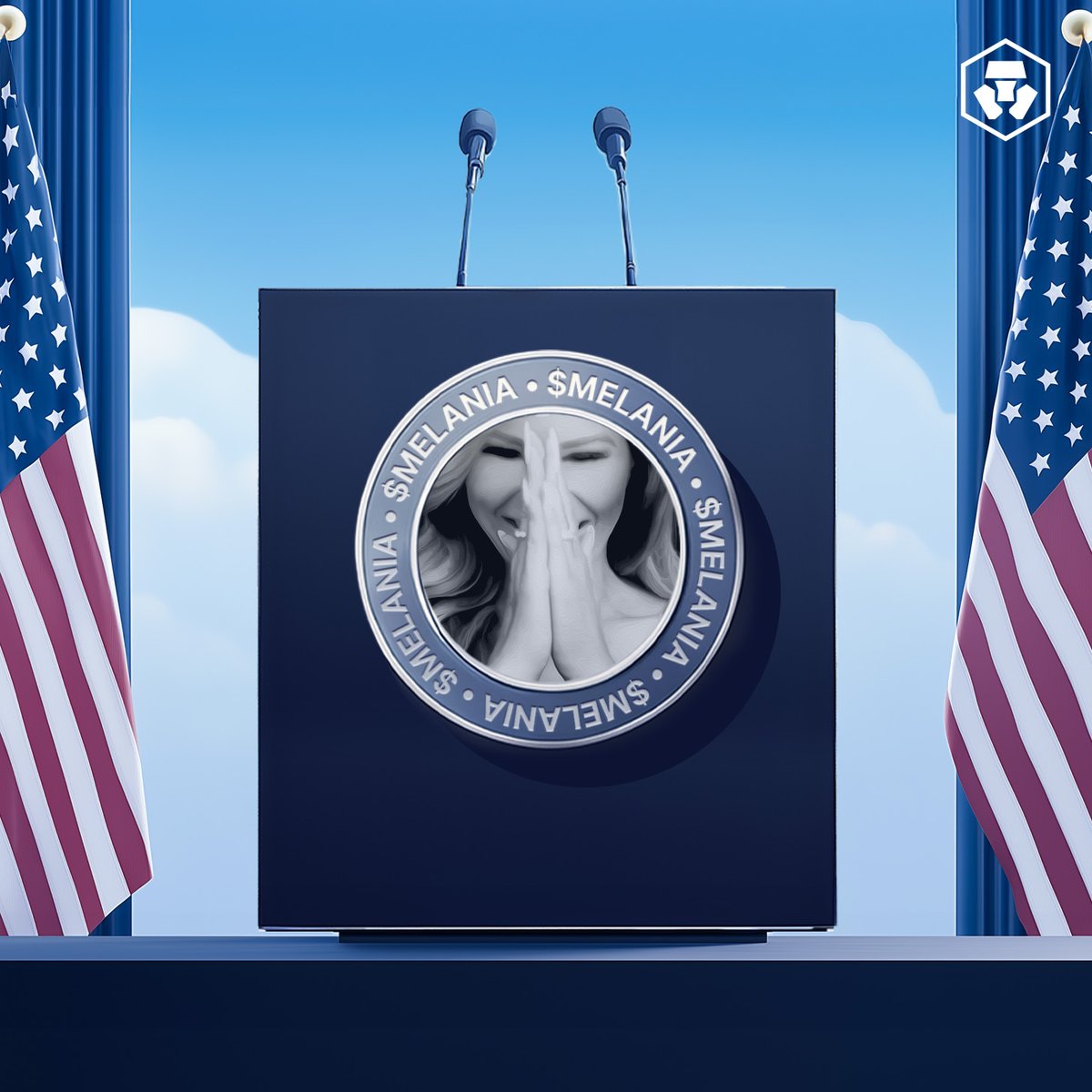 The First Lady made her mark in the crypto arena. 🇺🇸 🌔 Find out the  story behind $MELANIA and how can you buy it on the https://t.co/vCNztATkNg  app. 👉 https://t.co/VAaswC8ylf
