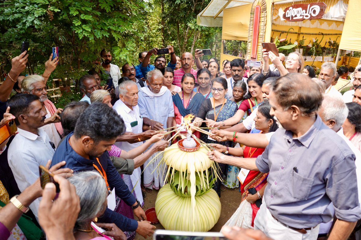 CAbC-MSSRF (@cabcmssrf) on Twitter photo Inaugurating Seed Pavillion at 9th #Wayanad Community #SeedFest 2025 with Padmashri Cheruvayal Raman🙏🏻
<a href="/mssrf/">MSSRF</a> <a href="/doctorsoumya/">Soumya Swaminathan</a> <a href="/Rengalakshmi10/">Rengalakshmi</a> <a href="/icar_spices/">ICAR-IISR, Kozhikode</a> <a href="/NABARDOnline/">NABARD Online</a> <a href="/KeralaSBB/">Kerala State Biodiversity Board (KSBB)</a> <a href="/keystone_kf/">Keystone Foundation</a> <a href="/INbpgr/">ICAR-NBPGR</a> <a href="/CoffeeboardI/">Coffee Board</a> <a href="/MSSCentenary/">MSS100</a> <a href="/HariharanGN/">G N Hariharan</a> #KSCSTE #Kudumbasree #seedcare #wdtdac Inaugurating Seed Pavillion at 9th #Wayanad Community #SeedFest 2025 with Padmashri Cheruvayal Raman🙏🏻
<a href="/mssrf/">MSSRF</a> <a href="/doctorsoumya/">Soumya Swaminathan</a> <a href="/Rengalakshmi10/">Rengalakshmi</a> <a href="/icar_spices/">ICAR-IISR, Kozhikode</a> <a href="/NABARDOnline/">NABARD Online</a> <a href="/KeralaSBB/">Kerala State Biodiversity Board (KSBB)</a> <a href="/keystone_kf/">Keystone Foundation</a> <a href="/INbpgr/">ICAR-NBPGR</a> <a href="/CoffeeboardI/">Coffee Board</a> <a href="/MSSCentenary/">MSS100</a> <a href="/HariharanGN/">G N Hariharan</a> #KSCSTE #Kudumbasree #seedcare #wdtdac