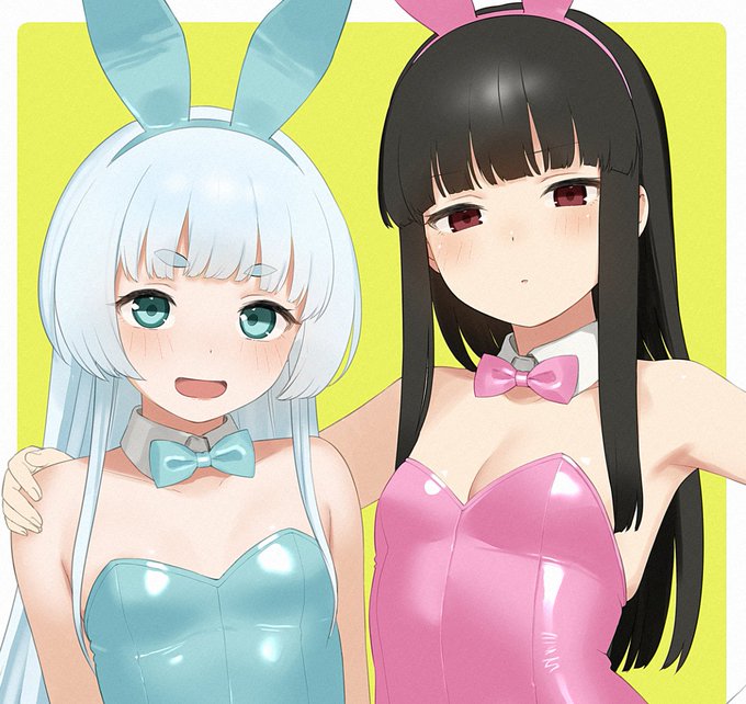 フラワーナイトガールのハツユキソウちゃんと艦これの初雪 