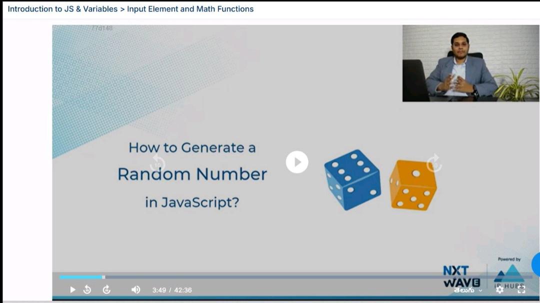 saiganesh5158's tweet photo. Hello Everyone 😀 !!

🚀 Today I learned about the Input Elements, Math functions and loose and strict equal to in JavaScript. 

@nxtwave_tech @sashankreddy07

#coding #nxtwave #html5 #css3 #javascript #ccbpacademy #ccbpian #dynamicwebapplications #frontend https://t.co/FT2HRzXCc9