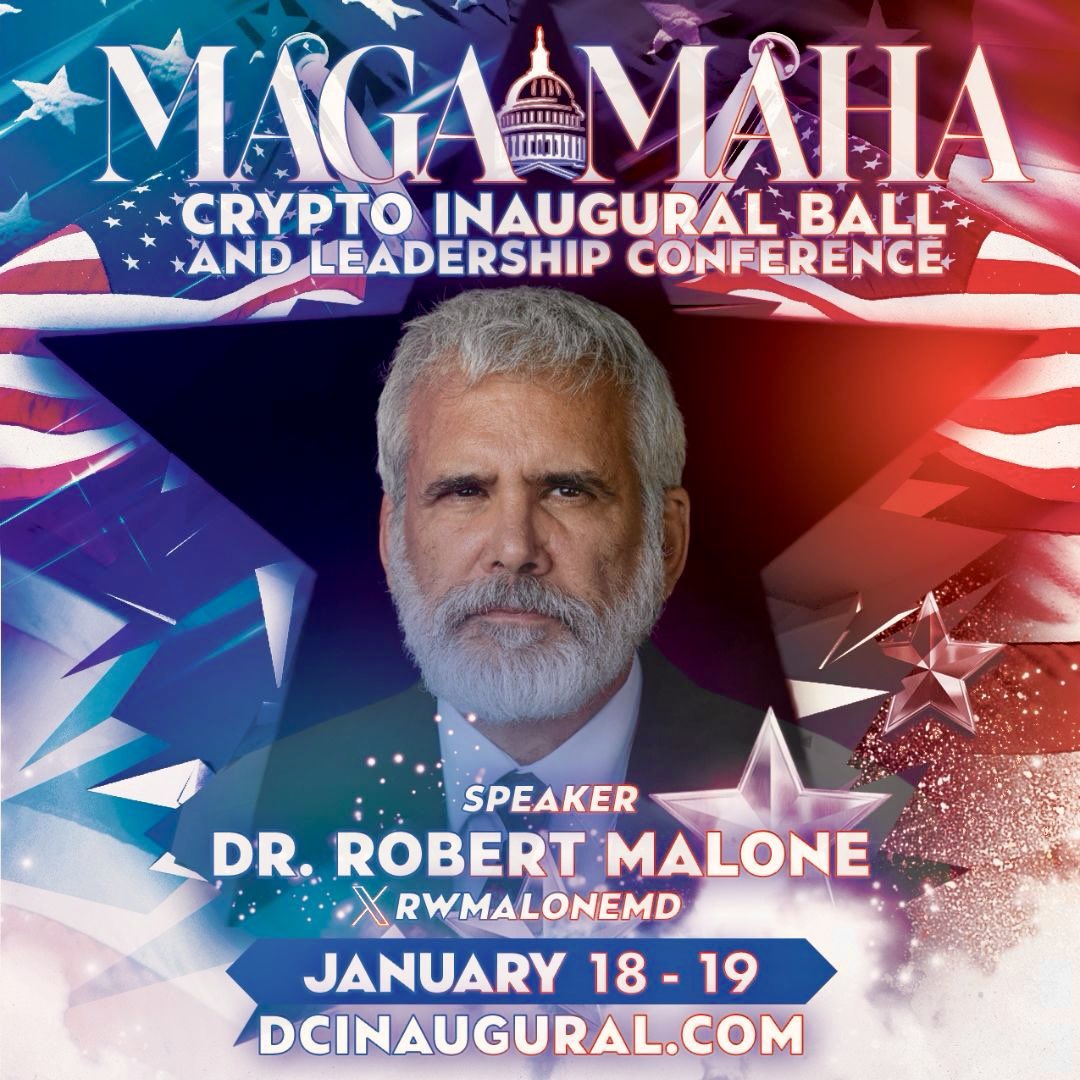 sophiaerik's tweet image. This was one of a few very special moments from the DC Inaugural Ball and Conference! 
I made this bold move and accepted to coordinate the conference, and was suddenly sitting next to Dr. Robert Malone himself. 
I had invited him and his beautiful wife, Dr. Jill Malone. ￼…