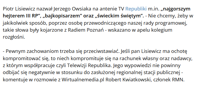 Łukasz Warzecha tweet media