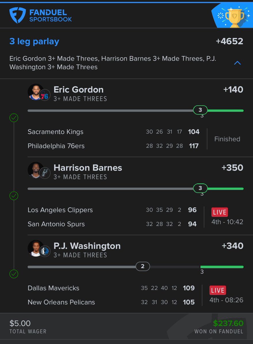 Bigtystick17's tweet photo. Always remember the straights pay for the parlays. Hit me up if you need the next plays. Podz back to back days and a little 3 leg 3s play. Don’t miss out on tomorrow. https://t.co/uzD2A4nTqH