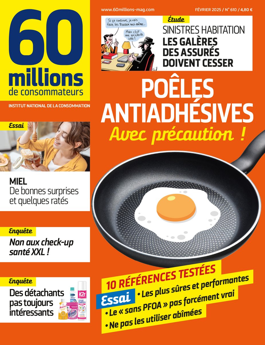 📢 Nouveau numéro

À la une – #Assurance / sinistres habitation : il faut que ça change ! Notre enquête sur les pratiques des assureurs et leurs experts, menée avec l'<a href="/unaf_fr/">Unaf - Union nationale des associations familiales</a>, révèle un système où les assurés perdent du temps et de l'argent.

👉 pulse.ly/lxaabj5ocg