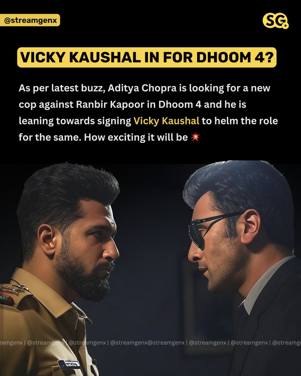 #VickyKaushal #Dhoom4 #RanbirKapoor