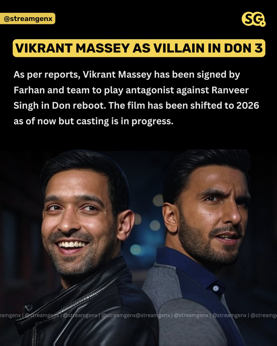 #VikrantMassey #RanveerSingh #FarhanAkhtar #DonReboot