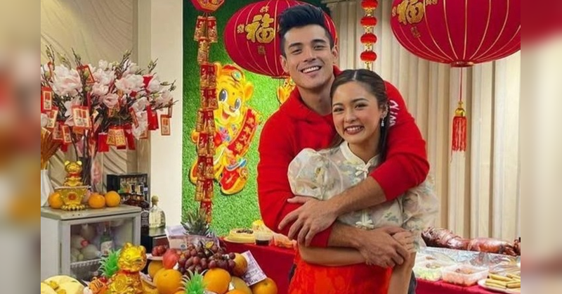 FashionPulis's tweet photo. TMZ Uses Old Photo of Kim Chiu and Xian Lim for Celebrating Chinese New Year
