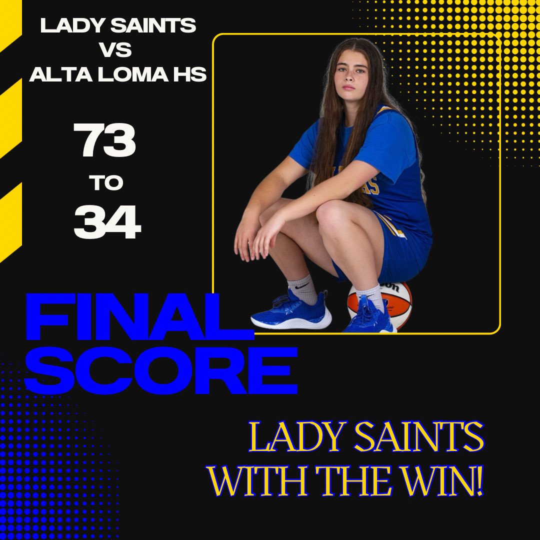 Ladies stay undefeated in Hacienda League! with a 73-34 victory over Alta Loma.

🏀 ’25 Priscilla Romero – 30 pts
🏀 ’27 Neveah Verdine-O’Cain – 18 pts
🏀 ’25 Anelly Alba – 17 pts
<a href="/James_Escarcega/">James Escarcega 📈🏈🏀⚾️🥎 🤼🤽🏽‍♂️🏊🏼‍♀️🏌🏻⚽️</a> <a href="/SGVNSports/">Fred J. Robledo 👨🏻‍💻</a> <a href="/MattyK31/">Matthew Kovach</a> <a href="/210PrepSports/">210 Prep Sports</a> <a href="/SanDimasHSAP/">Jack Nance</a> <a href="/CoachTaylorJ/">Taylor Jackson</a> <a href="/dominique_z74/">Dominique</a>
