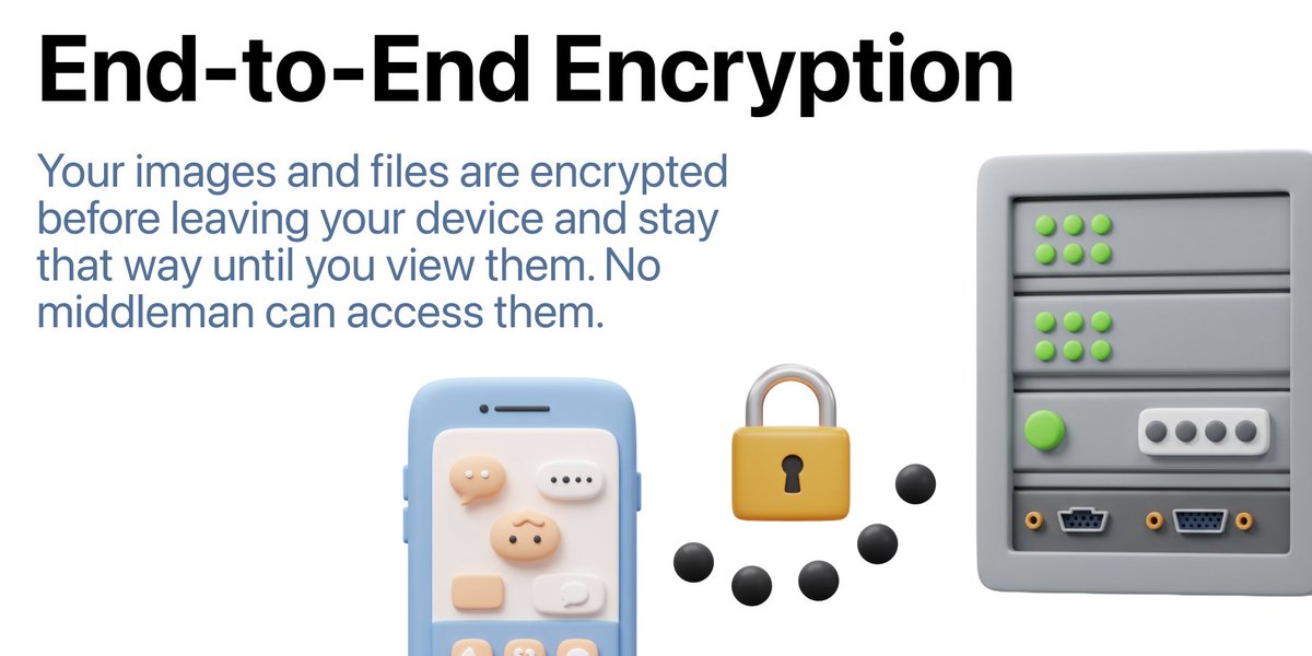 cmdFMylife's tweet photo. Security and Privacy shouldn’t be features—they’re your right.

We believe your data is yours alone. We don’t peek, track, or exploit it. Your trust means everything to us, and we’re committed to keeping your data secure https://t.co/kB2mgZL6XI
