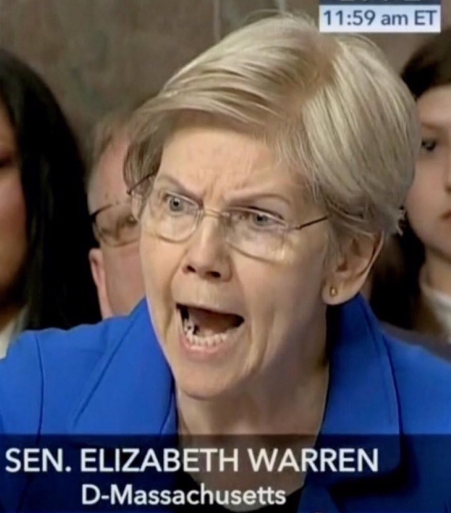 dsanders32's tweet image. Y’all need to ease up on Pocahontas for her treatment of @RFKJr_Official today. You’d be irritable as hell too if you had a nasty cavity like @SenWarren has. Get that lady to a dentist posthaste! MAHA