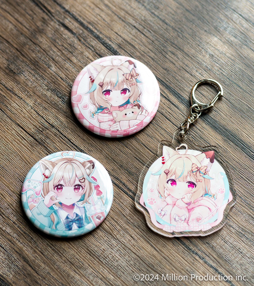 受注販売終了まで残り2日🐺🍫 「甘狼このみ 2周年記念グッズ」商品の