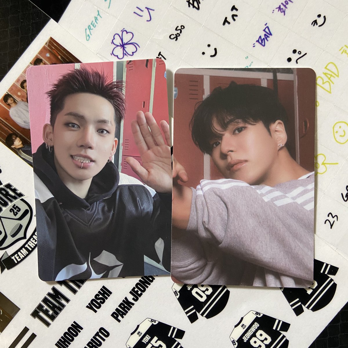 wts want to sell

📦 pob ygs hyunsuk jaehyuk sg25 
📨 85.OOO (inc packing &amp; exc admin 7.5O%)
avail all member!

dom jogja❗️mt after dm🙇🏻‍♀️

t. wts sell ina treasure lfb pc photocard