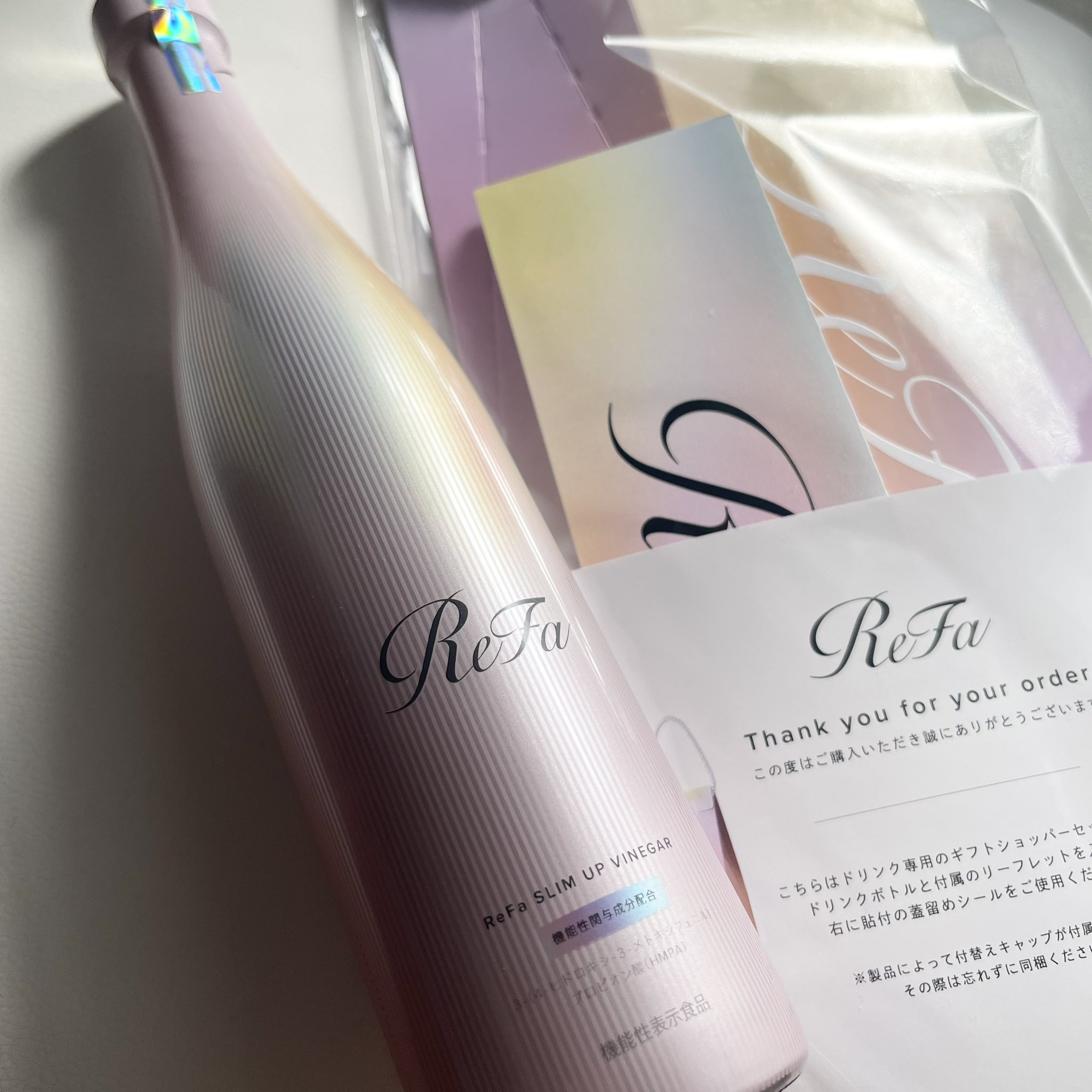 リファ　スリムアップビネガー リファスリムアップビネガー - ReFa SLIM UP VINEGAR | 商品情報