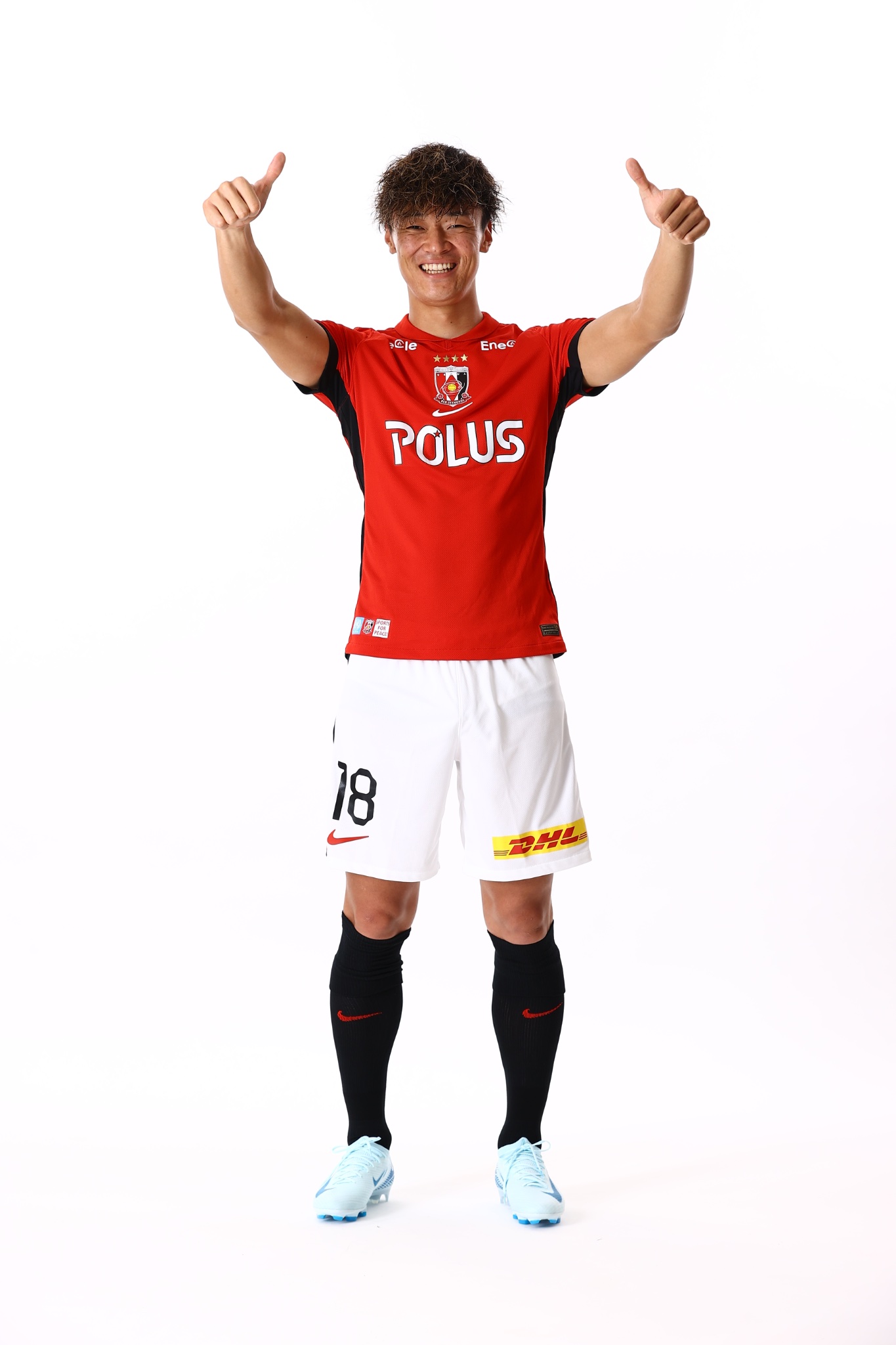 即日発送 浦和レッズ 2025 ユニフォーム 荻原拓也 選手