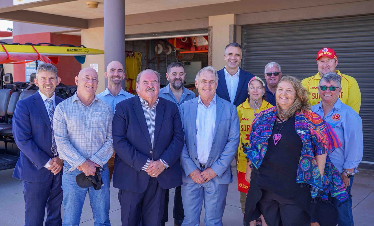 CityOfWhyalla's tweet photo. The funding keeps flowing for Whyalla, with the State Government announcing almost $7 million for a new Whyalla Foreshore Centre and assistance for workers impacted by job losses at the mines and steelworks. https://t.co/50QxzCnFfS @PMalinauskasMP https://t.co/zImDtKHj7b