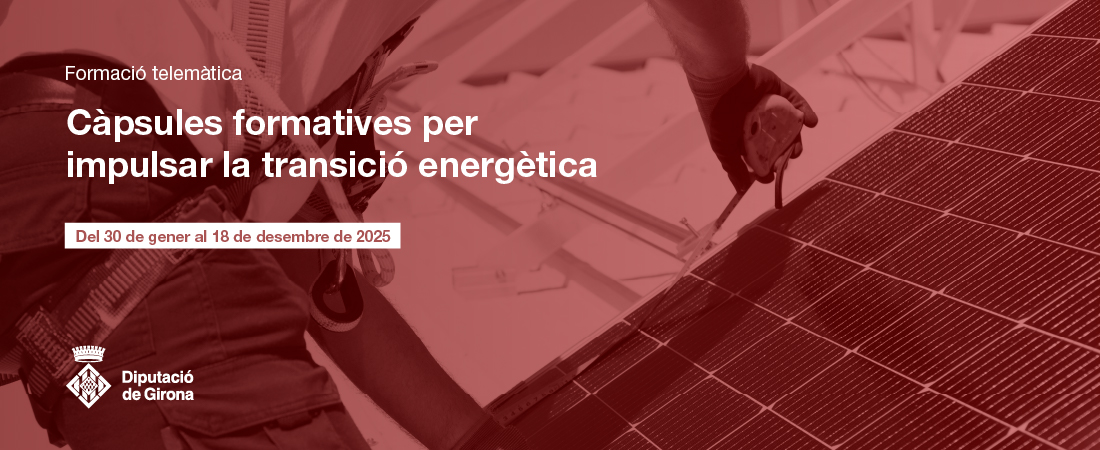 📣 A punt de començar la càpsula formativa per impulsar la #transicióenergètica.

🗣️ Energia eòlica, reptes i oportunitats territorials

✅ No cal inscripció prèvia‼️

🗓️Avui
⏰ De 9.30 a 10.30 h

💻En línia 

👀Enllaç d’accés 👉bit.ly/3WG0JJY