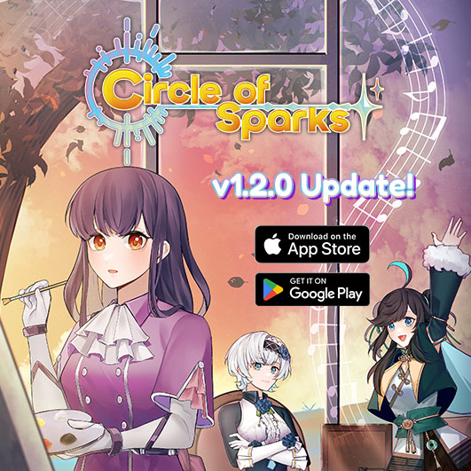 CircleOfSparks's tweet image. Update 1.2.0 is now available on the App Store and Google Play! On top of previously promised parts of the update, we&apos;ve also added the following:

- Implemented Beginner Quests to help guide new players
- Implemented Standard Quests (unlockable after Beginner Quest tier 1 is…