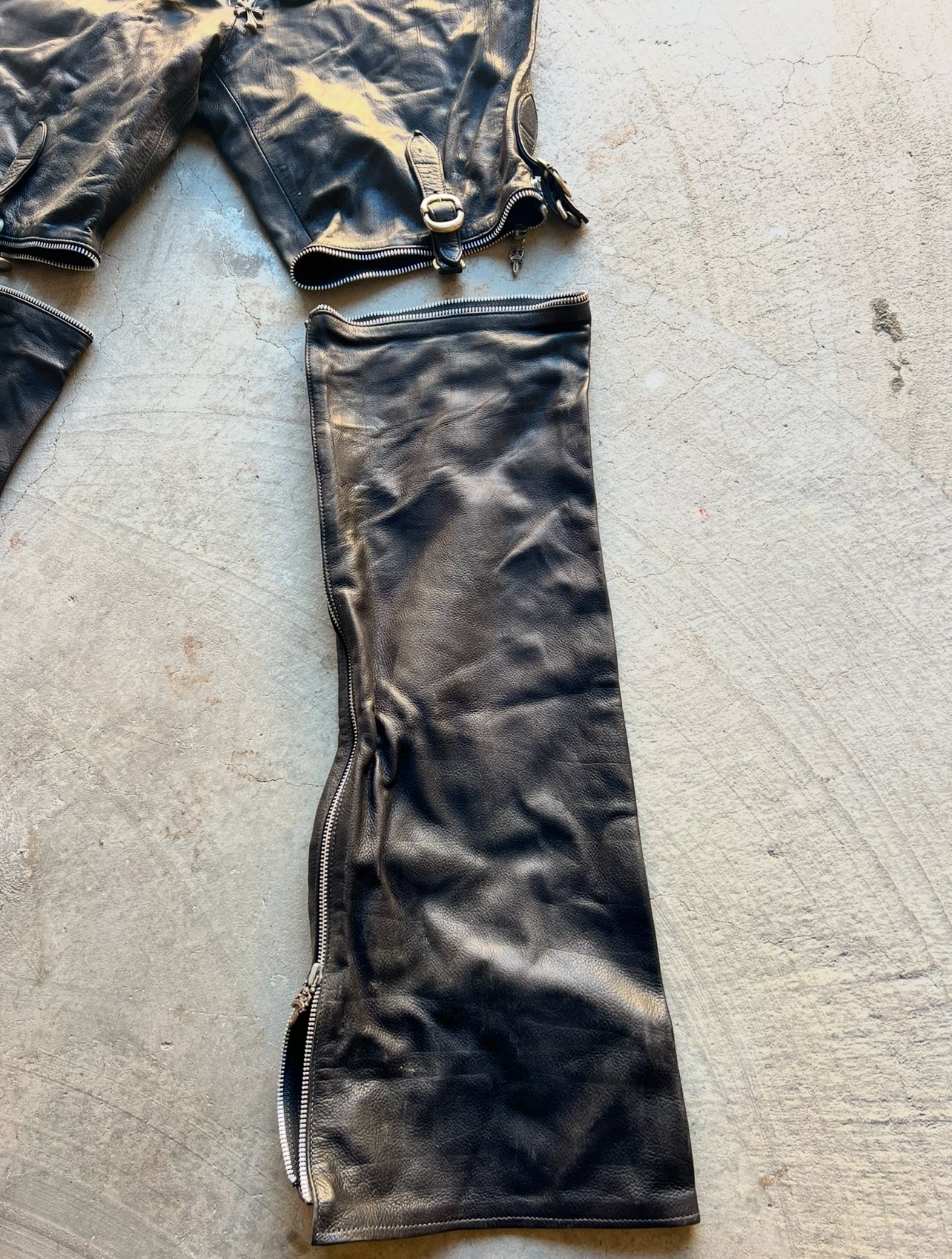 パンツ archive COMME CA docking leather pants Comme Ca Archive Leather Pants, Docking, 90s-00s, Multi
