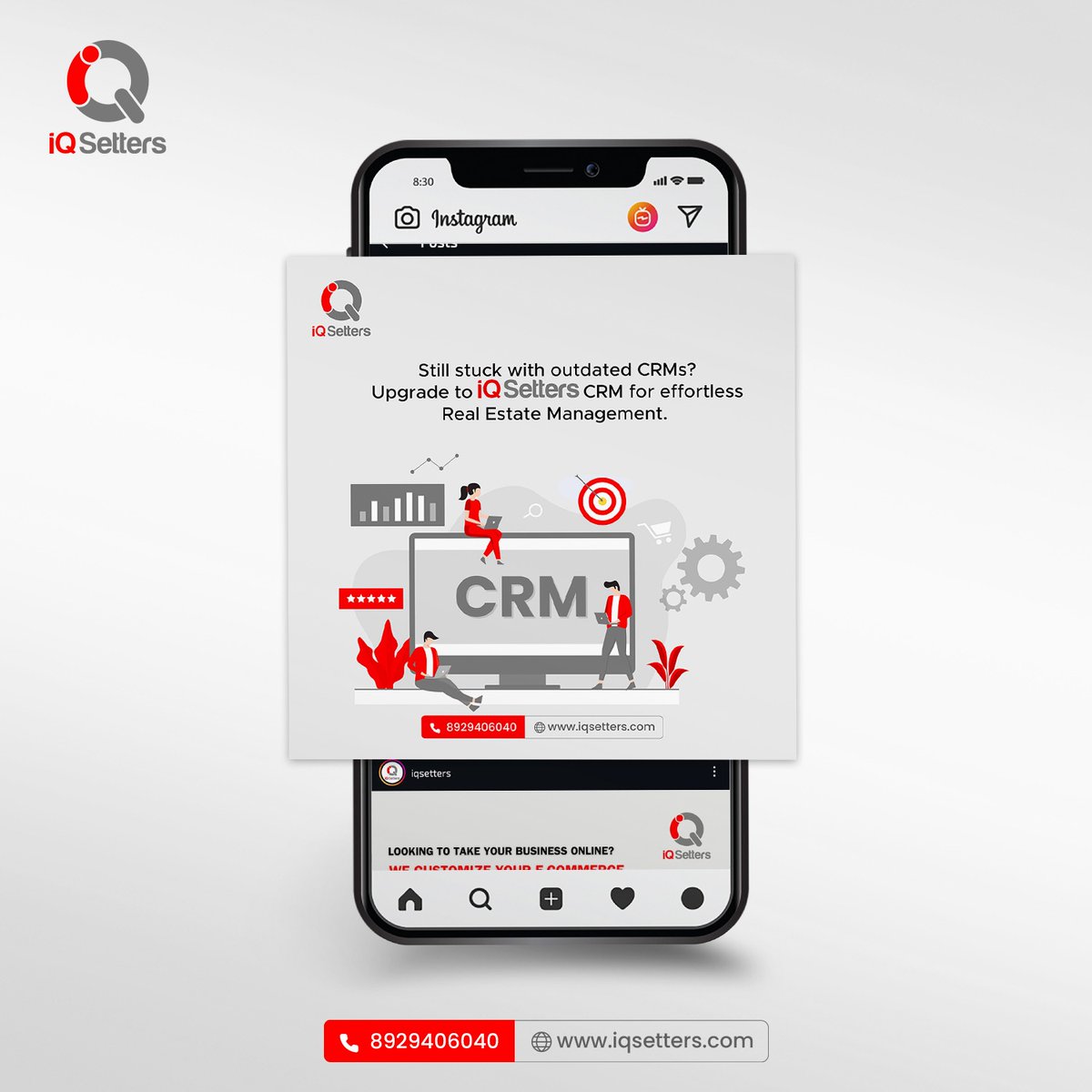 iq_setters's tweet image. Take your real estate business to the next level with iQSetters CRM. Streamline operations, manage leads efficiently, and boost sales with ease.
Upgrade now!

#iQSettersCRM #RealEstateSolutions #UpgradeYourCRM #iqsetters #CRM #BusinessGrowth #RealEstateTech #LeadManagement