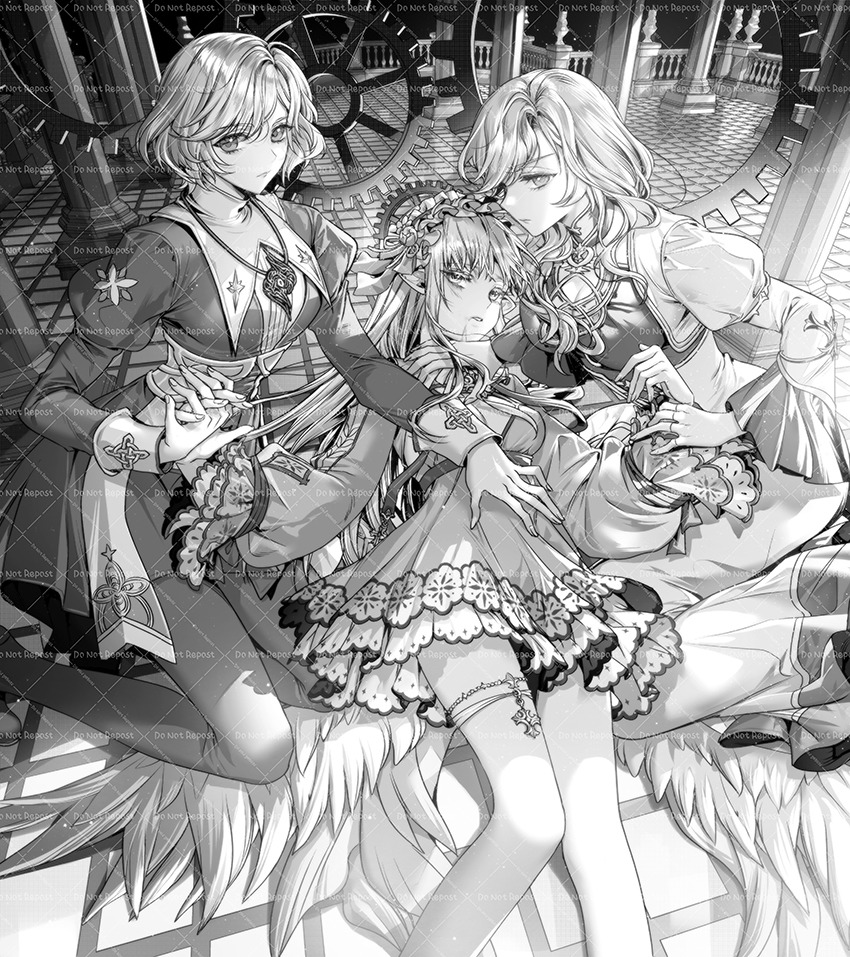 르블라+밀레+르블라if 성장버전으로 드림커미션을 부탁드렸어요..🥹🥹