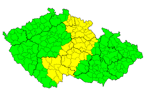 Český hydrometeorologický ústav_VYSTRAHY tweet media