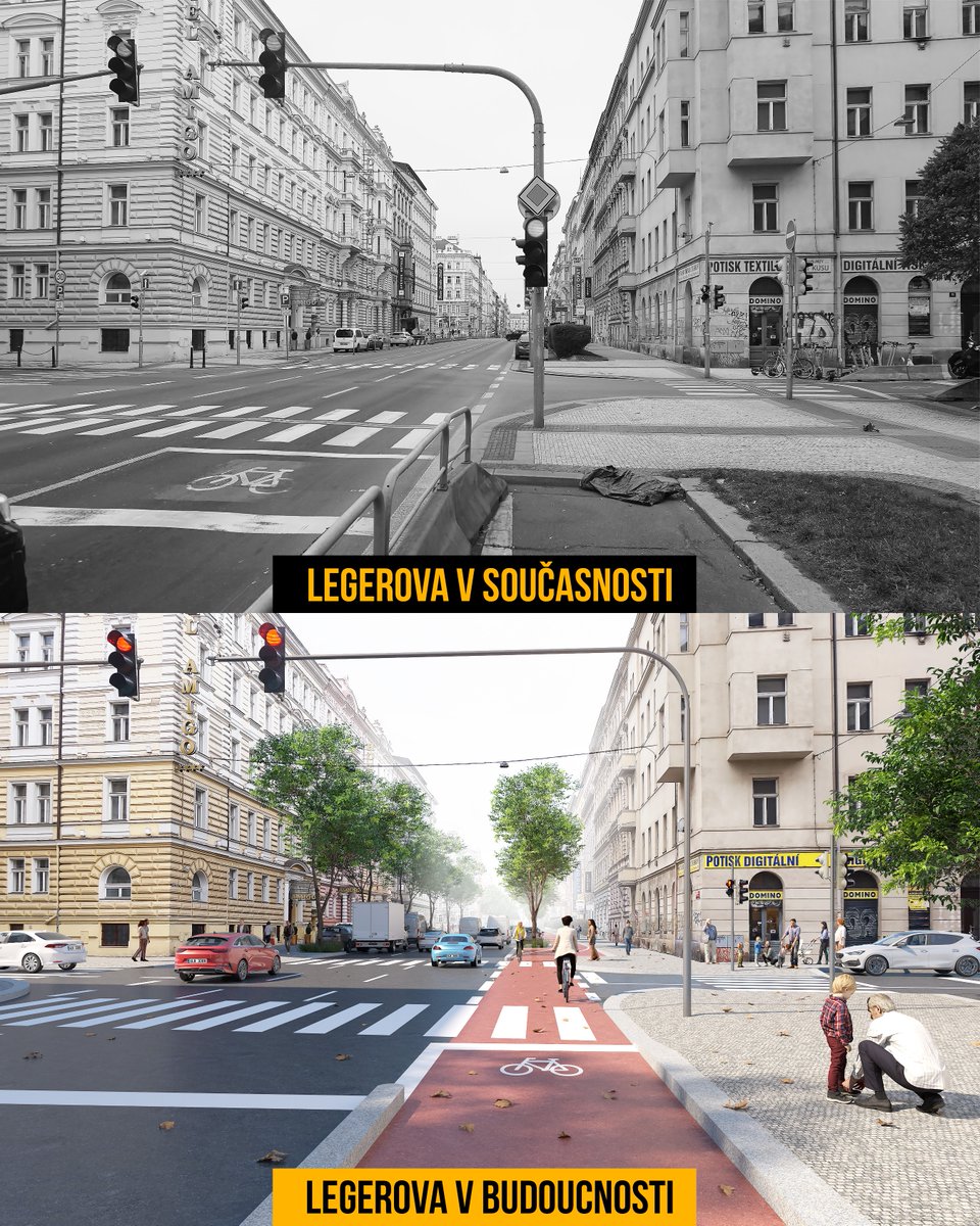 Proměníme magistrálu v moderní městský bulvár! ☺️

V současnosti je trasa magistrály nehostinným a nebezpečným místem. Město tu nefunguje. Proto nastal čas vyhrnout si rukávy a pořádně to tady vylepšit! 

Od Nuselského mostu až k Muzejní oáze vytvoříme přívětivější ulice v té