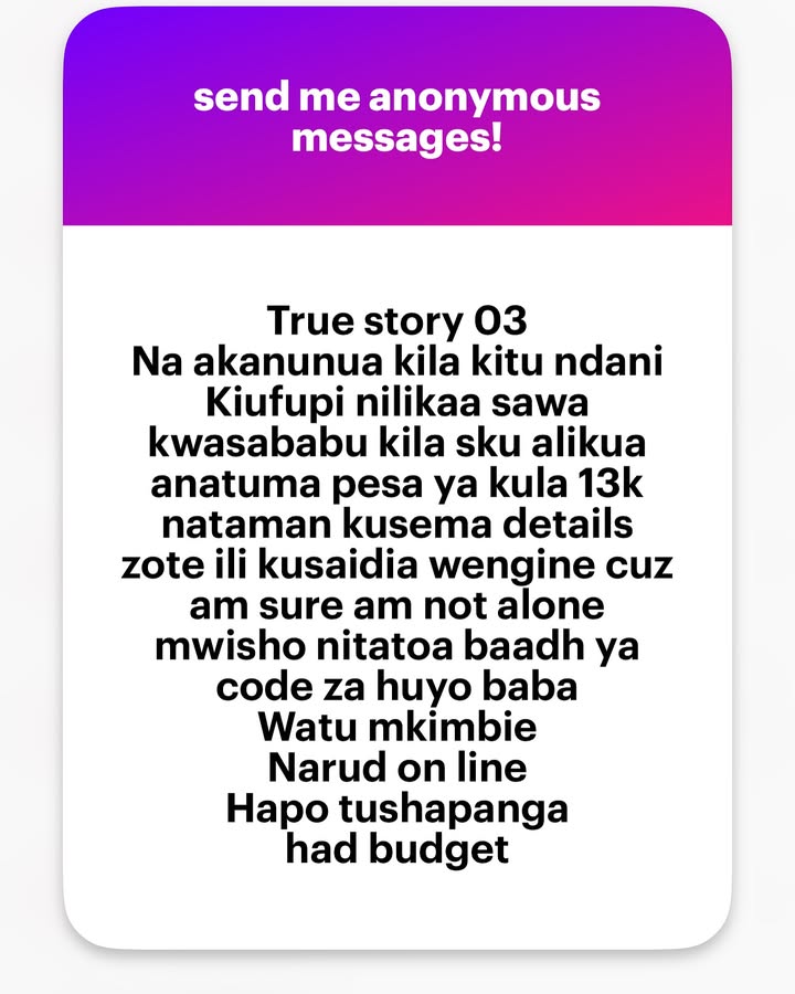 MwandishiX's tweet photo. USHAURI KWA DADA ZETU

Tanzania unapewa ushauri bure ila mwenye maamuzi ya kufwata aunkutofwata ushauri ni wewe.

Usijesema hukuambiwa, DADAS SOMENI HAPA👇 https://t.co/ZuBQLbhKDw