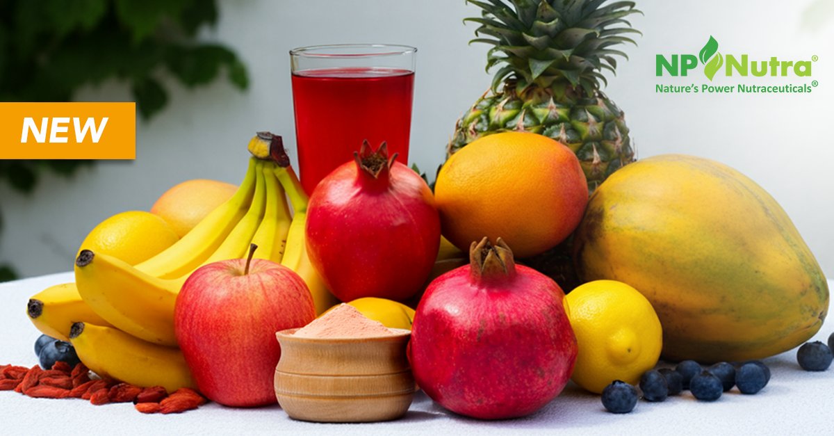 NPNutra's tweet image. Looking for the perfect organic superfruit blend to power up your products? Fruit Fusion™ Blend combines 12 nutrient-rich superfruits to deliver a burst of flavor, antioxidants, and functional benefits in every scoop!     👉 bit.ly/40FLsKn   #superfood #CleanLabel