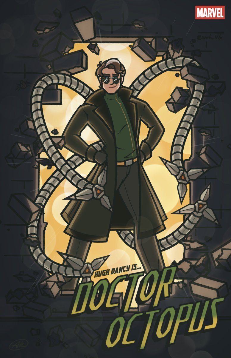 xmh_4lx's tweet image. Sorry but the Doc's og design isn't gonna work for me ... #HEU #DocOck