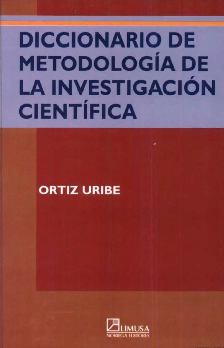 Este Diccionario de metodología de la investigación científica, de Ortiz Uribe, es un libro de referencia útil. Define, breve y claramente, un montón de conceptos de uso común en las Ciencias Sociales.

Descarga libre: dn720006.ca.archive.org/0/items/ortiz-…