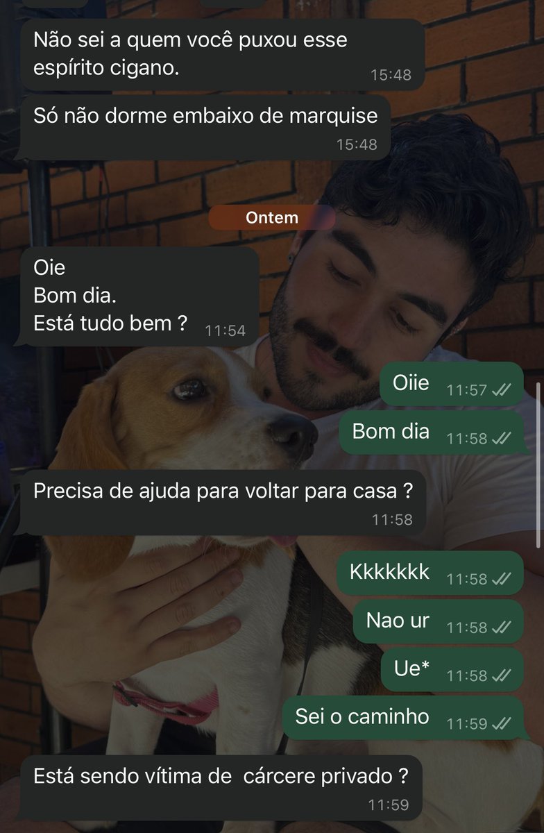 azevedo_daniek's tweet image. Passei 3 dias seguidos na casa do boy, levando somente uma muda de roupa e um sonho. 🥹🥰 
Minha mãe: