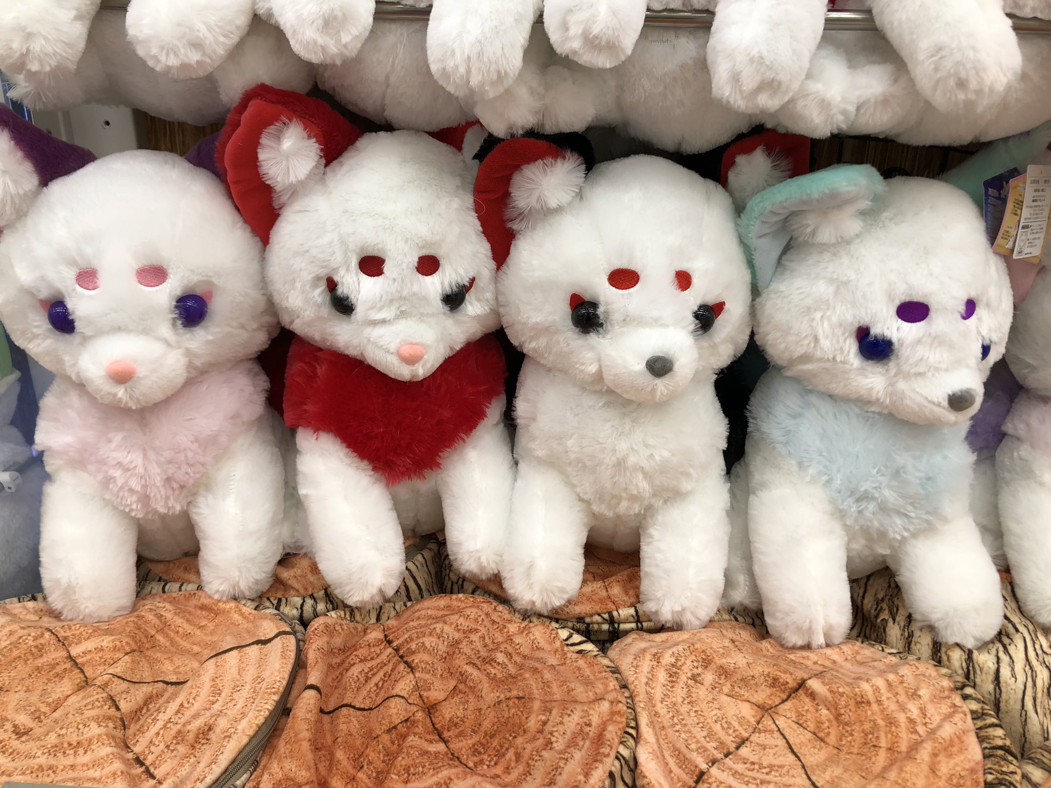 【30日まで◎】 きつね ぬいぐるみ 廃盤【お値下げ可能◎】 大幅値下げ 二尾の小狐てんこ めちゃもふぐっとぬいぐるみ てnこ