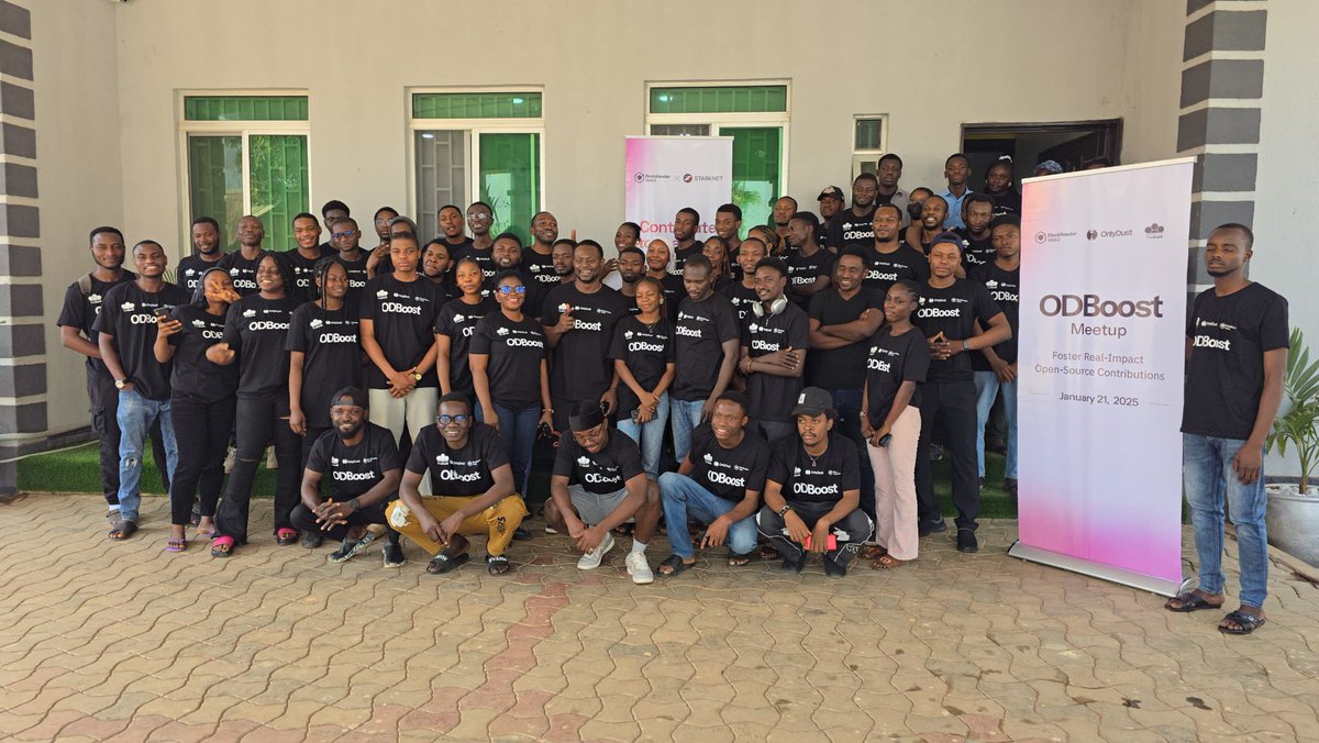 osatuyipikin's tweet photo. The month of January has been packed with amazing events & experiences for me, starting with the opportunity to shine light on the non-technical opportunities in the web3 space in @Starknet, at @the_buidl
I enjoyed every moment of this cause so many things were unpacked.
#ODBoost https://t.co/8rgXVnhwFr