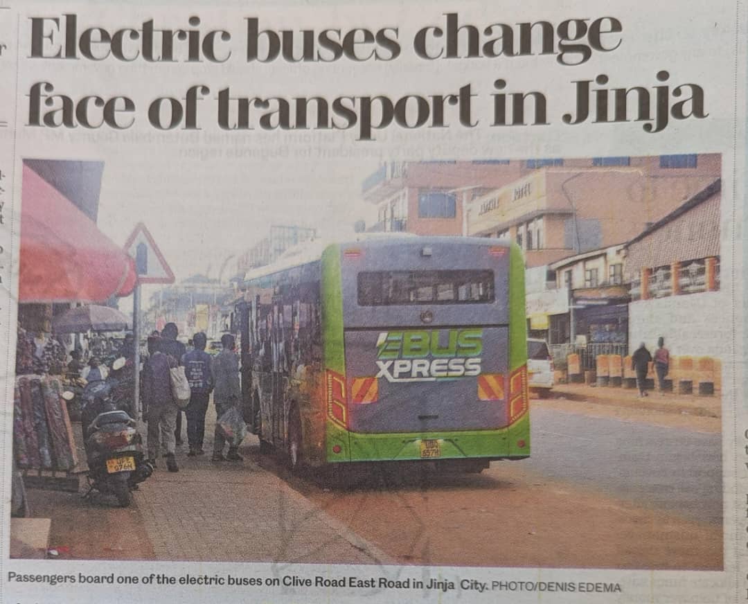 E-Bus Xpress (@ebusxpress) on Twitter photo "The buses have security systems fitted with CCTV cameras that can easily capture illegal activities" ~ Mr. Peter Ssebugwawo, an everyday passenger of the #EBusXpress.
<a href="/DailyMonitor/">Daily Monitor</a> recently published a story on how the #EBusXpress has changed the face of transport in Jinja. "The buses have security systems fitted with CCTV cameras that can easily capture illegal activities" ~ Mr. Peter Ssebugwawo, an everyday passenger of the #EBusXpress.
<a href="/DailyMonitor/">Daily Monitor</a> recently published a story on how the #EBusXpress has changed the face of transport in Jinja.