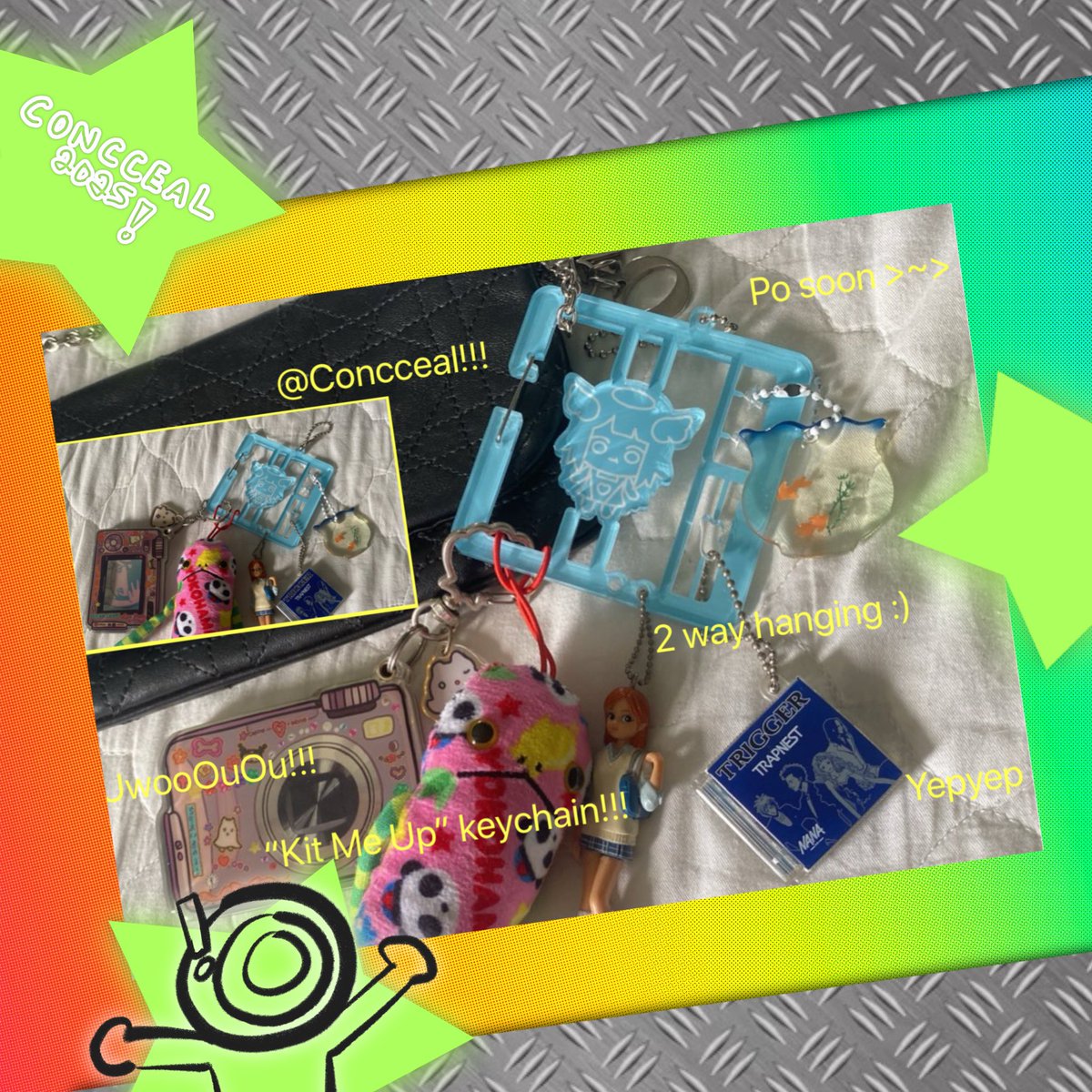 concceal's tweet photo. (Engagement appreciated ^~^)
KIT ME UP! KEYCHAIN PRE-ORDER
Hang it both ways (˵ •̀ ᴗ - ˵ )

(INDONESIA 🇮🇩)
65K 
Ends on 05/02/2024
Details in form ~
https://t.co/UPkerj4CNW https://t.co/lxGozine7V