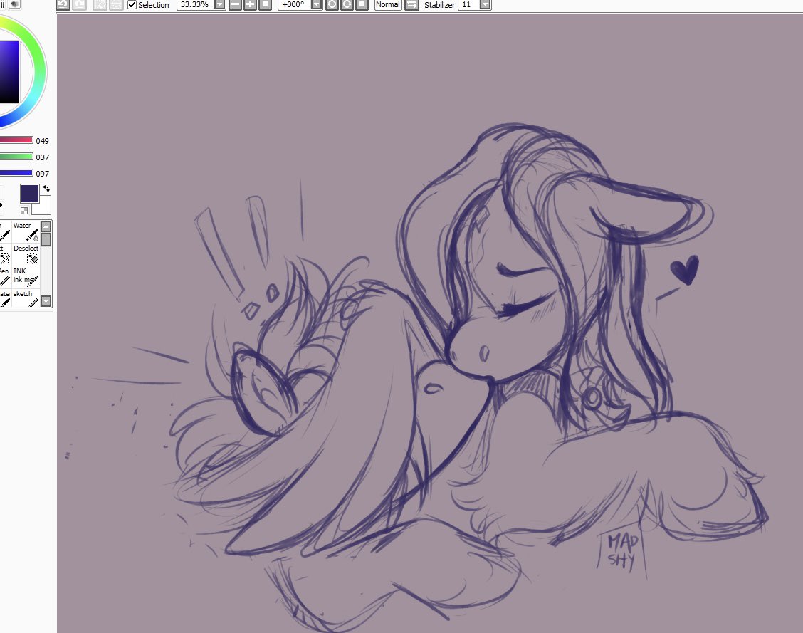 Who needs sleep anyway 
Scribble smoochy    #caitvi ponies instead #mlp