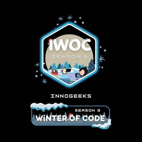 InnogeeksKiet's tweet photo. 🚀 Innogeeks Winter of Code (IWOC) 2025 is Here! 🎉
Contributions are now open! With 40+ open-source projects, exciting rewards, and a thriving community, it's time to level up your skills and make an impact.
📅 27th Jan – 27th Feb 2025
Link: https://t.co/G0VNqHVqWu
#iwoc2025 https://t.co/83q4DdhYlJ