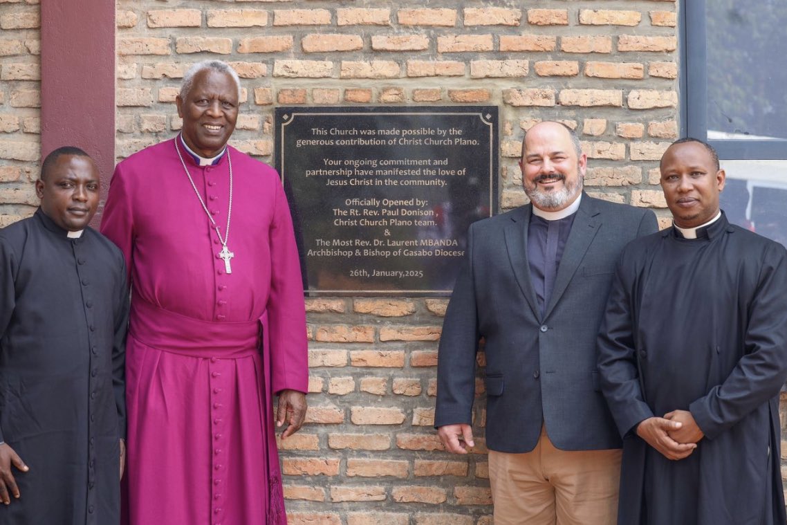 It has been a pleasure to host our friends from @ChristChurchPlano in Rwanda! Their partnership in building 2 churches &amp; an ECD center in Karama &amp; Butare has been a blessing. Together, we dedicated these spaces to the Lord, praying for the communities they will serve.