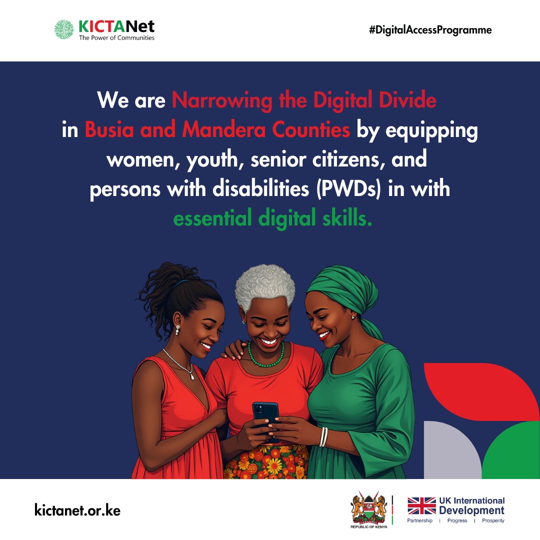 ItsNjorogeK's tweet image. The Strengthening Digital Communities project will increase access to online learning resources, particularly in remote areas, bridging the digital divide. #DigitalAccessProgramme. @KICTANet @UKinKenya. @edwardabarnett @ICTAuthorityKE. @Mandera_cgvt.