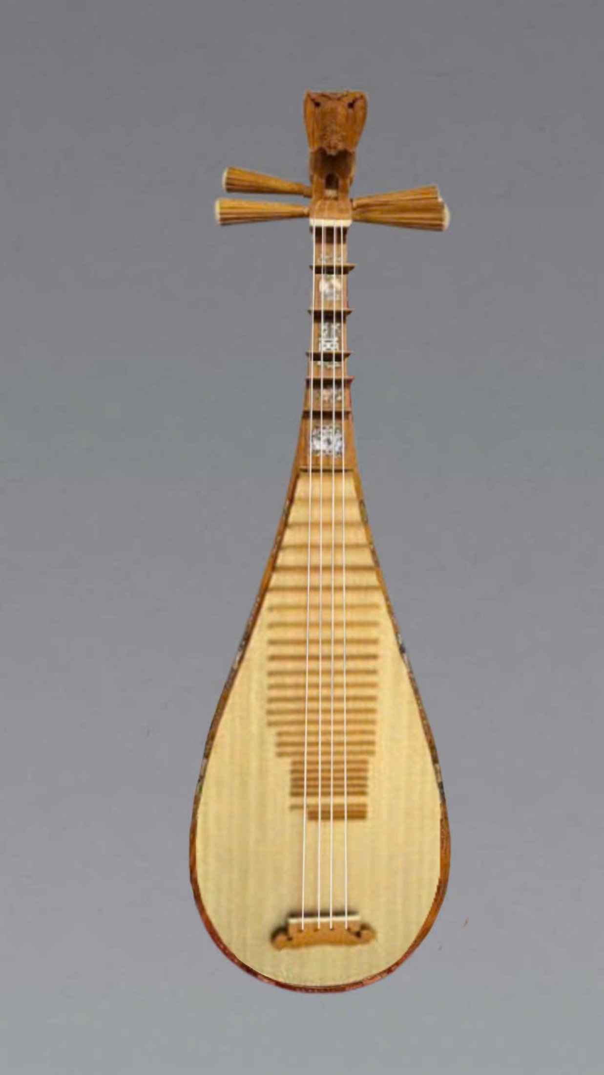 琵琶のバチ 五弦琵琶撥 15cm×18cm