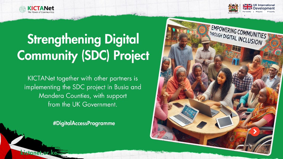 ItsNjorogeK's tweet image. This project plays a crucial role in ensuring that no one is left behind in the digital revolution by focusing on inclusive digital skills development for all. #DigitalAccessProgramme. @KICTANet @UKinKenya. @edwardabarnett @ICTAuthorityKE. @Mandera_cgvt.
