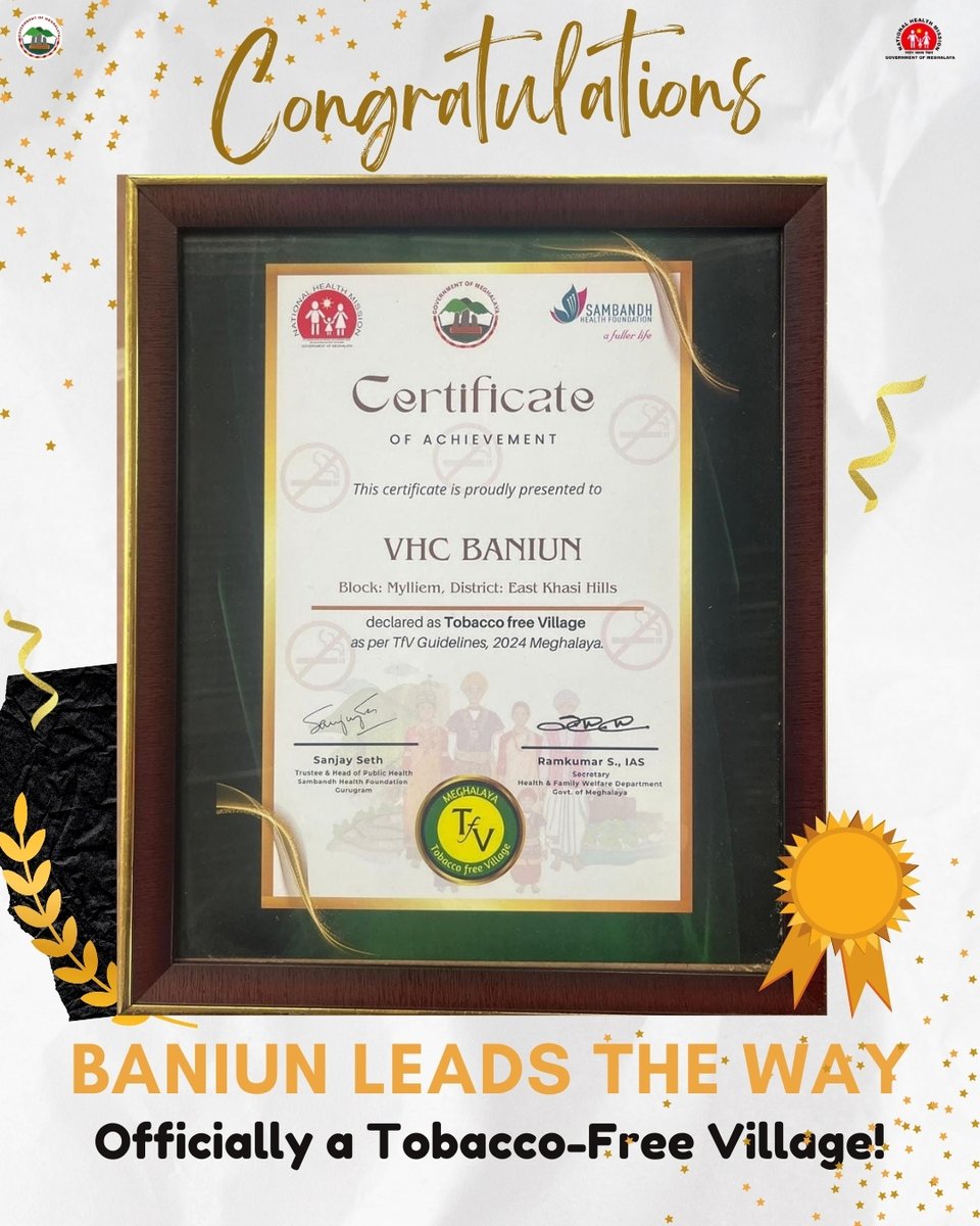 Meghalaya Health tweet media