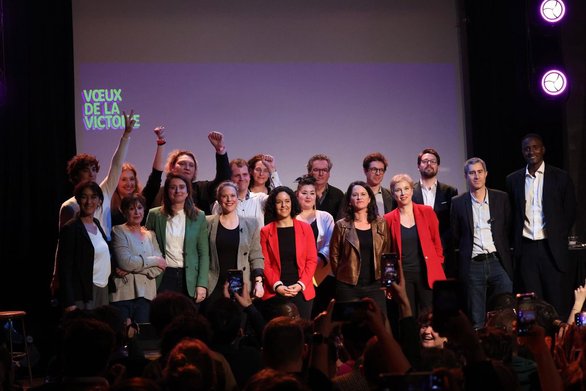 Alors que l’extrême droite a plus qu’un pied dans la porte, donnons-nous les moyens de gagner en 2027 : avec une candidature commune de la gauche et des écologistes. 

Hier j’étais aux vœux de la victoire : rassemblés, pour changer le quotidien de millions de français.