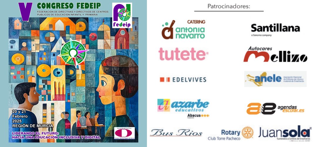 Agradecemos el apoyo de nuestros patrocinadores, sin ellos sería todo más difícil. #VCongresoFEDEIP