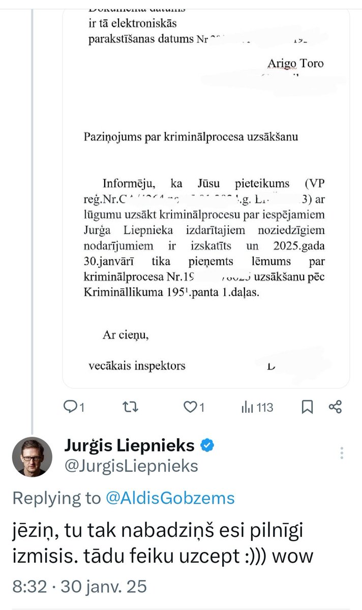 Ir acīmredzami, ka vienīgais āksts šajā gadījumā ir pats <a href="/JurgisLiepnieks/">Jurģis Liepnieks</a> .