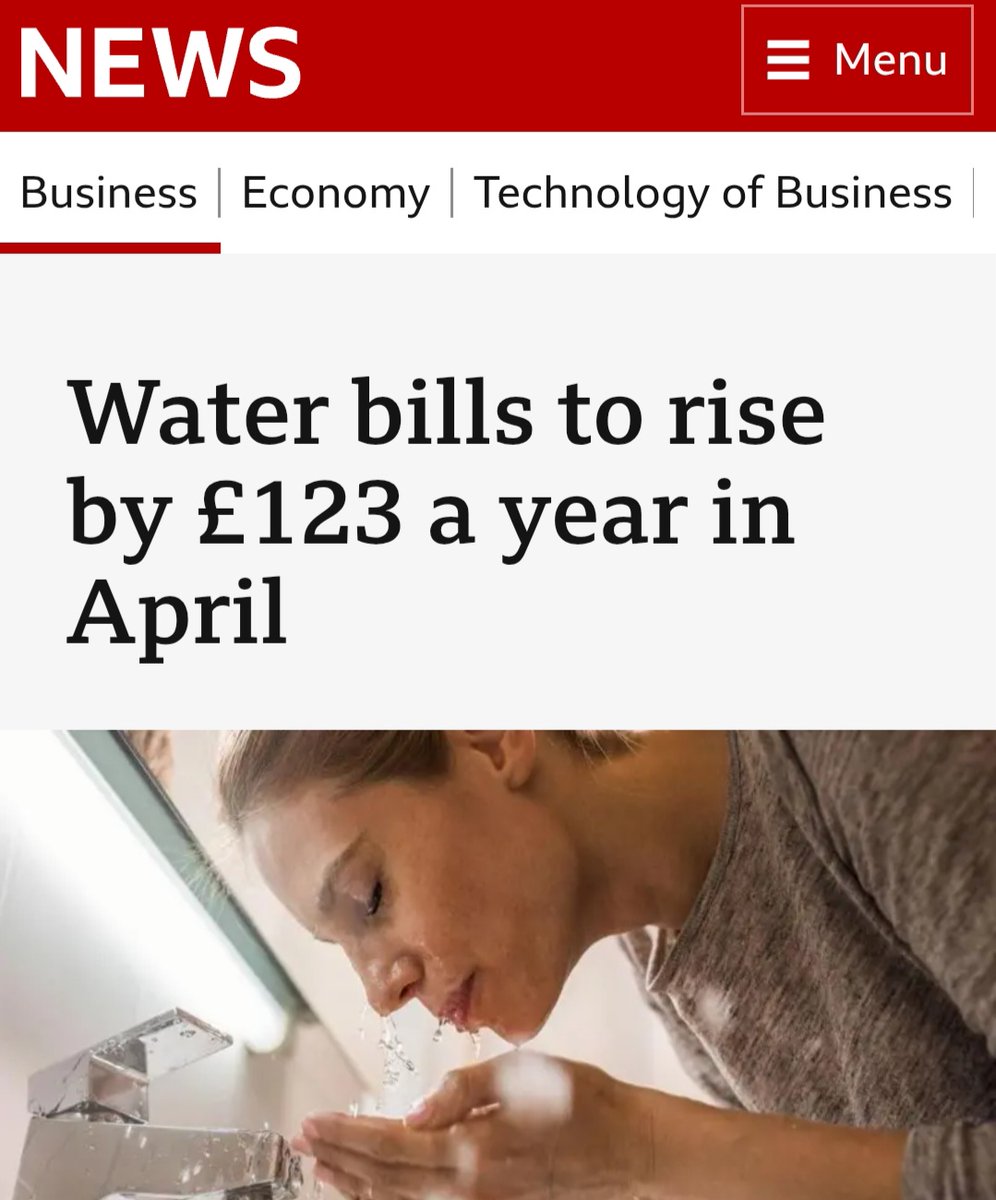 andrewlawrence's tweet photo. It's amazing what you can charge for rivers full of shit, when your customers can't shop around. https://t.co/FrqtrPAu2J