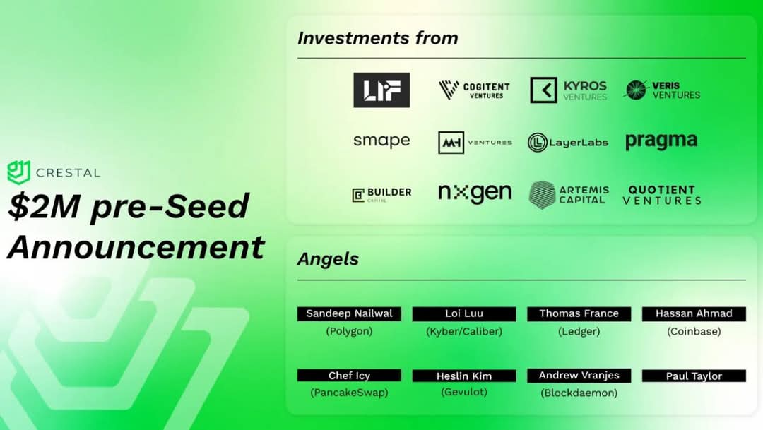 chizygram's tweet image. [CRESTAL UPDATE❗️]

The new sleek UI is live! I only see a few people farming this.

Guide:
1️⃣ Claim base sepolia faucet: alchemy.com/faucets/base-s…
2️⃣ Connect wallet here: app.crestal.network/lab
3️⃣ Head to “Quest” tab and complete all task:
4️⃣ Crestal Galxe:…