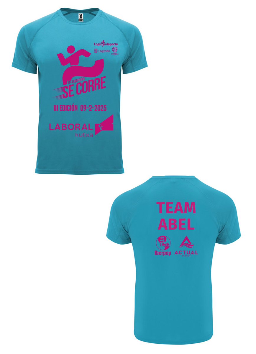 ¿Tienes tu outfit para En Logroño se Corre? Esta temporada se llevará el verde fiz y el azul antón. ¿No sabes de qué hablamos? ¿A qué equipo pertenecerás? ¿Team Abel? ¿Team Martín? Si quieres sumarte a la fiesta del deporte este 9 de febrero, inscríbete: avaibooksports.com/inscripcion/en…